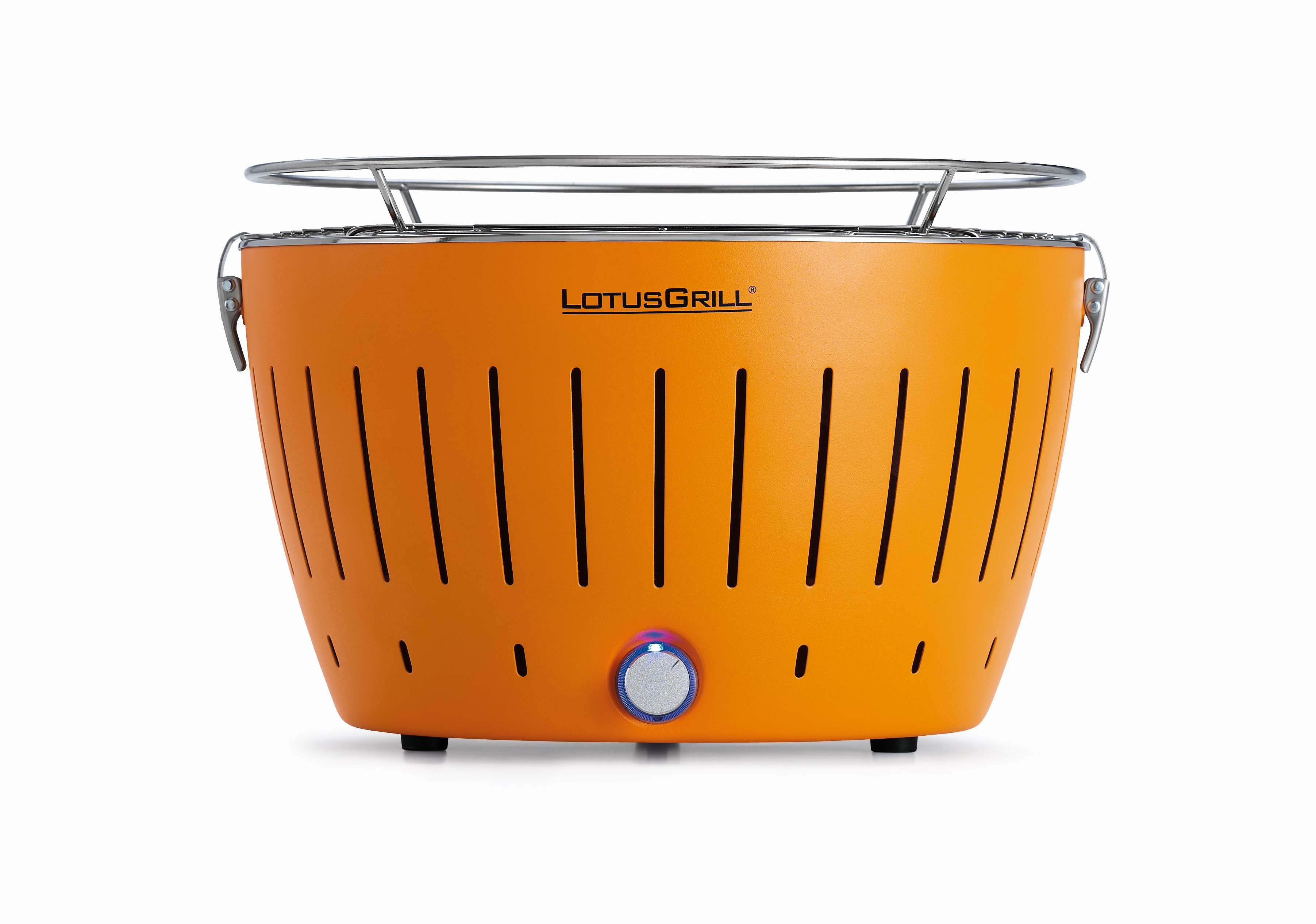 Regular Orange LotusGrill ("340mm" diameter) + Smokeless Charcoal ("1kg") + Lighter Gel ("200ml