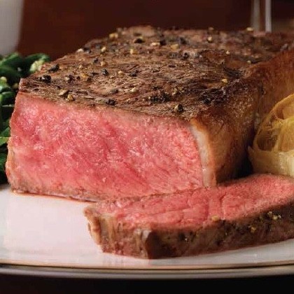 Frozen Australian Black Angus Striploin Steak ("~400g")