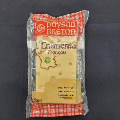  -NEW-  Chilled France Emmental Cheese ("~220g"/PACK)